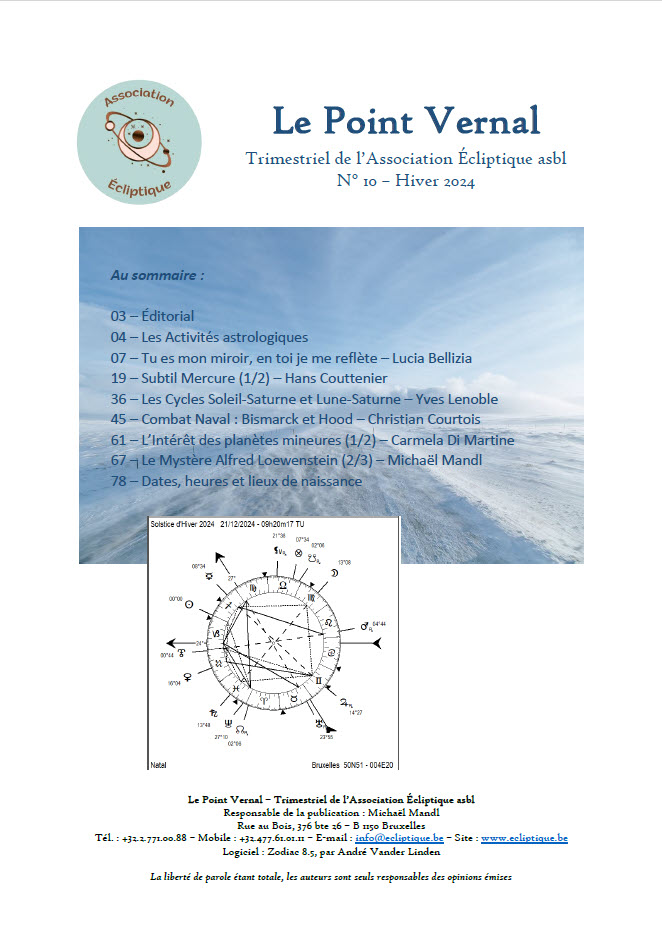 You are currently viewing Le Point Vernal 10, Hiver 2024